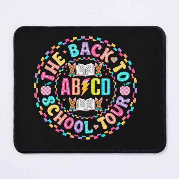 Item preview, Colorful ABCD Back To School Tour designed and sold by AlienOccupation.