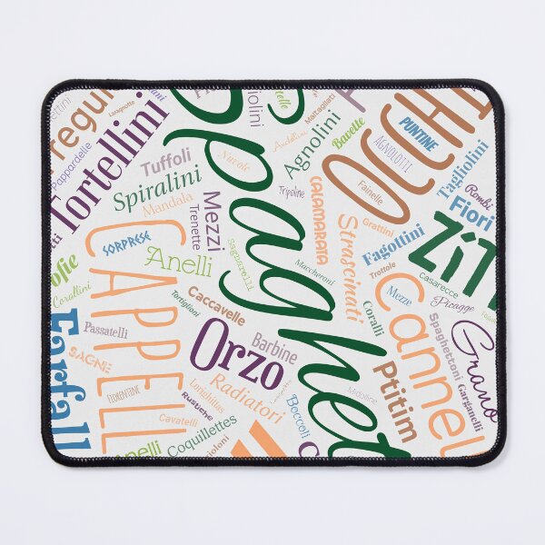 Item preview, Pasta Types designed and sold by Montage-Madness.