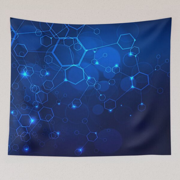 Item preview, Cyberspace Hexagonal designed and sold by MidnightArk.