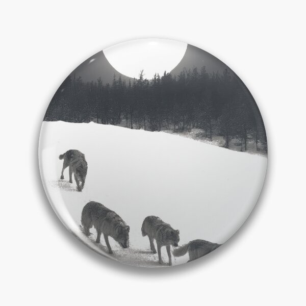 Item preview, Wolves Under Full Moon designed and sold by OleOleStore.