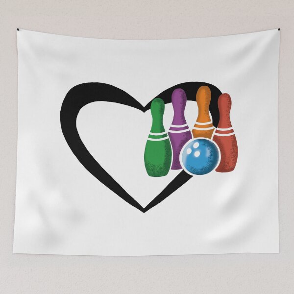 Item preview,  Bowling heart designed and sold by Dugleidy  Santos.