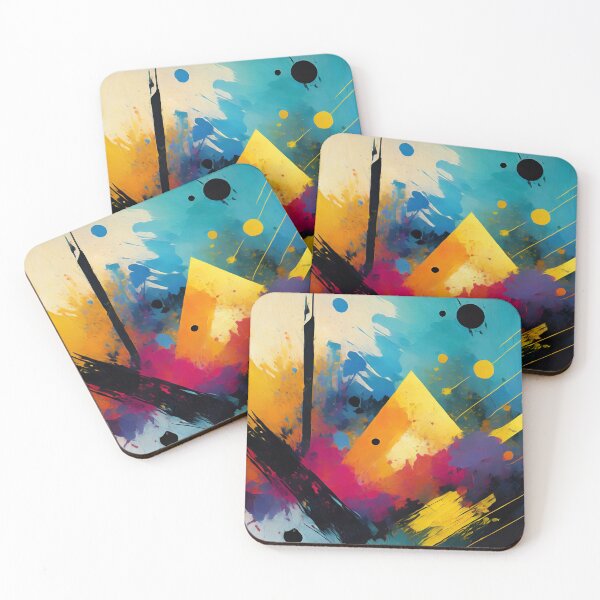 Item preview, Multicolor geometric composition 1 designed and sold by GRACIART-FR.