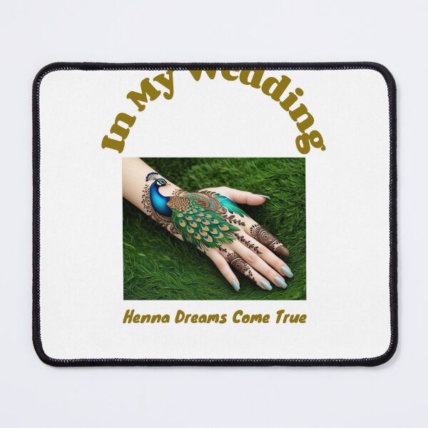 Item preview, In My Wedding-Henna Dreams Come True designed and sold by PrintPopTees.