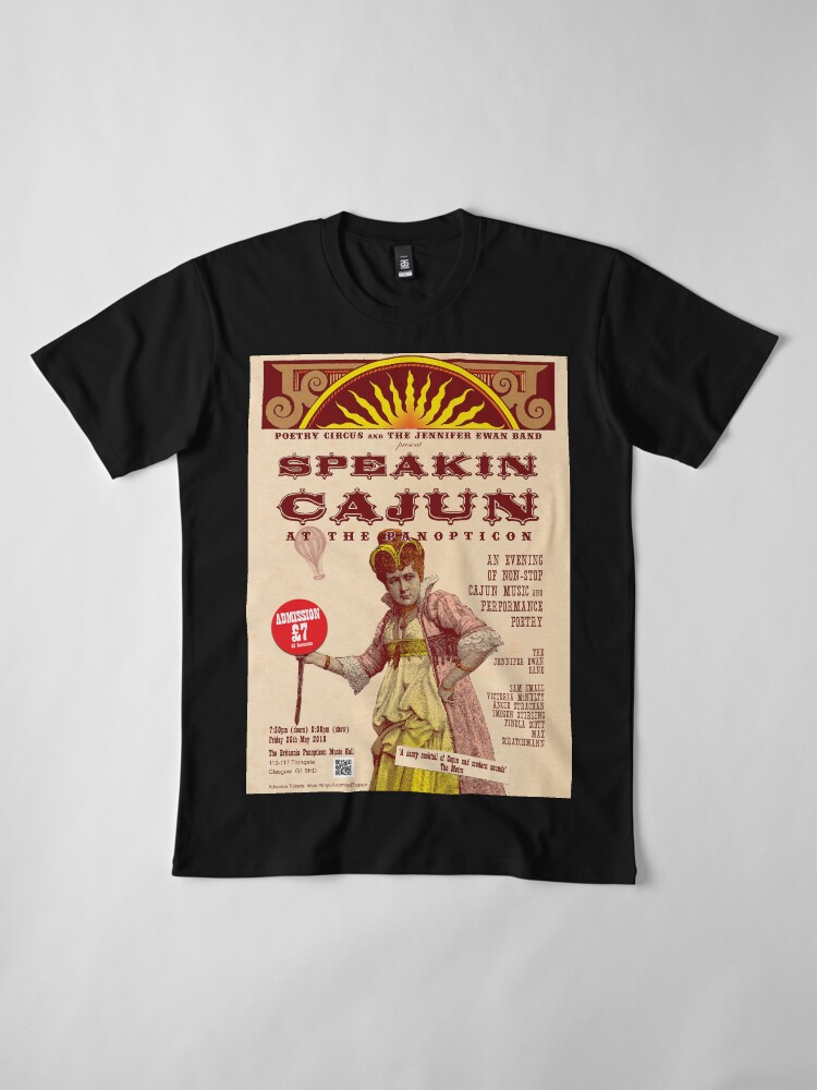 Alternate view of Speakin' Cajun at the Panopticon Premium T-Shirt