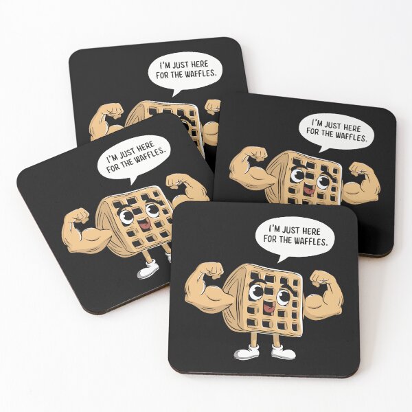 Item preview, I'm just here for the waffles designed and sold by HandicraftArt.