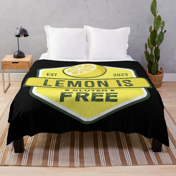 Item preview, "Lemon is Gluten-free" t shirt design series designed and sold by MyGluteesFree77.