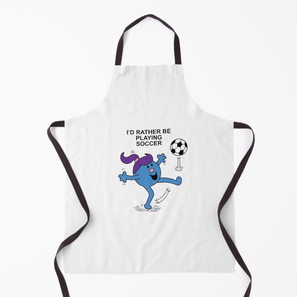 Item preview, Little Miss Id rather be playing soccer designed and sold by Scat the cat.