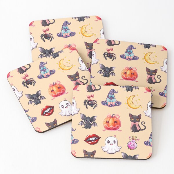 Item preview, Cute Coquette Halloween Seamless Pattern designed and sold by Snifferius.