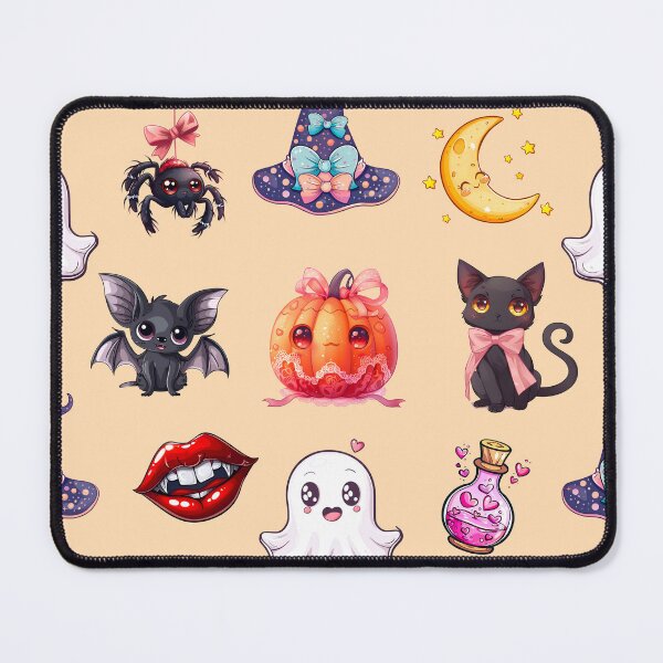 Item preview, Cute Coquette Halloween Seamless Pattern designed and sold by Snifferius.