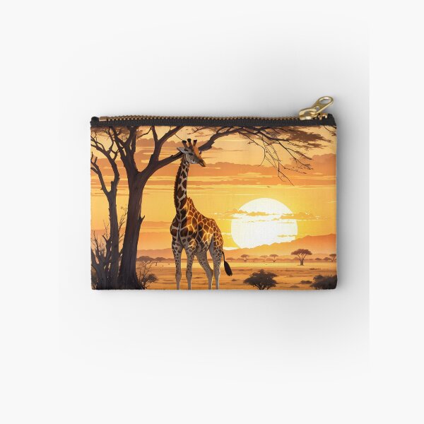 Item preview, giraffe at sunset designed and sold by eriktartufo.