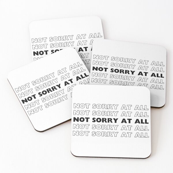Item preview, Not Sorry At All Bold and Sassy Graphic Tee designed and sold by onesarcastic.