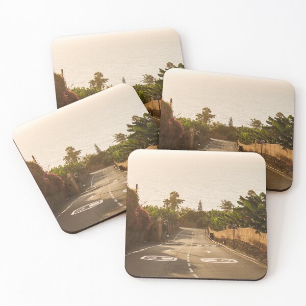 Item preview, Road to the sea in the evening light designed and sold by rhosbahu.