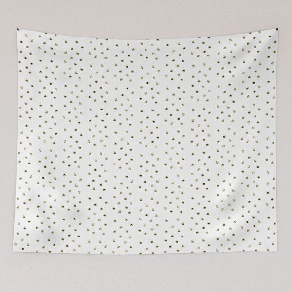 Item preview, Yellow Cute Bees Pattern   designed and sold by Akashdigiart.