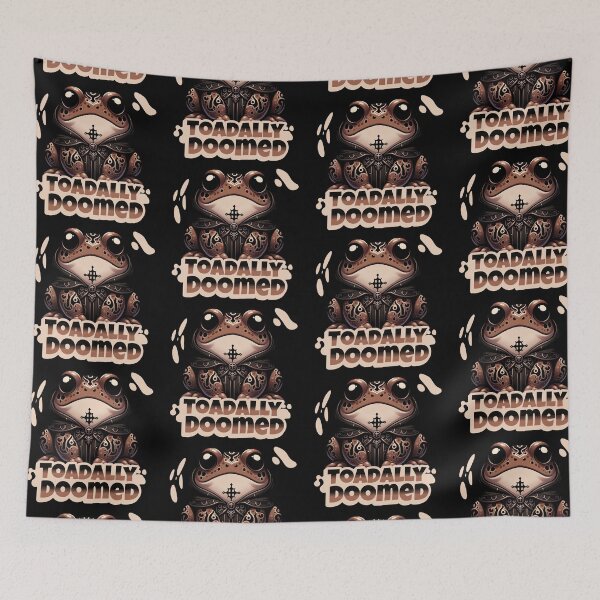 Item preview, Toadally Doomed designed and sold by Ashley Krautter.