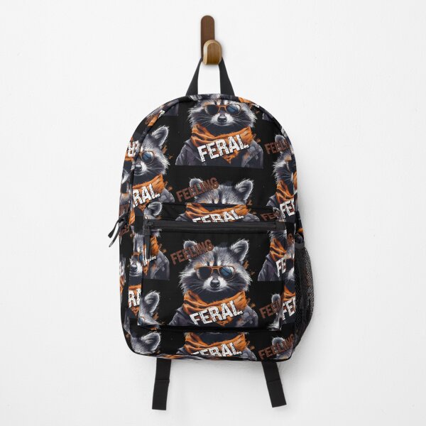 Item preview, Feeling Feral Raccon designed and sold by ArtFeverShop.