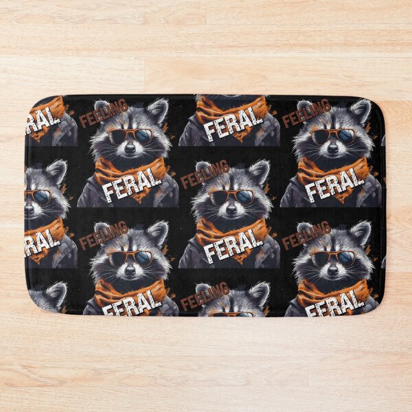 Item preview,  Feeling Feral Raccon  designed and sold by ArtFeverShop.