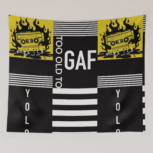 Item preview, Too Old to GAF designed and sold by VOKED.