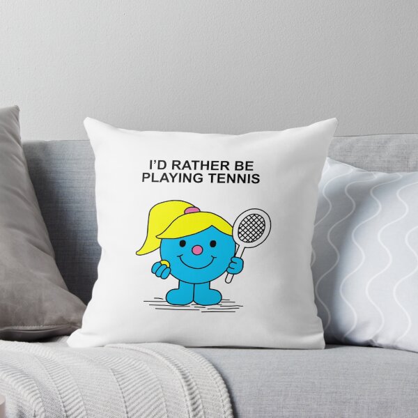 Item preview, Little Miss Id rather be playing tennis designed and sold by Scat the cat.