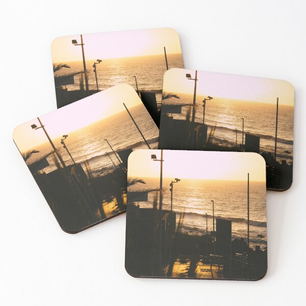 Item preview, Sunset at the pier designed and sold by rhosbahu.