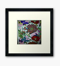 Butterfly Gel Pen Art Framed Print