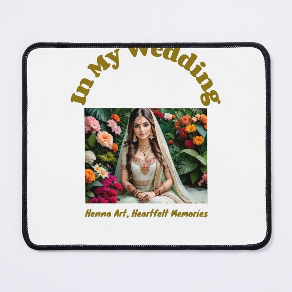 Item preview, In My Wedding-Henna Art, Heartfelt Memories designed and sold by PrintPopTees.