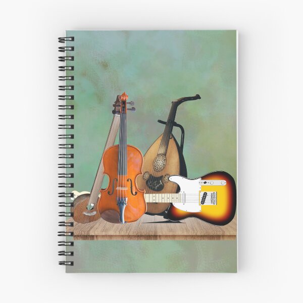 Item preview, String Instruments Violin, Sitar, Electric Guitar & Oud designed and sold by BrightrDayMusicArt.
