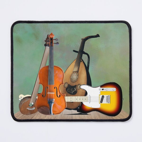 Item preview, String Instruments Violin, Sitar, Electric Guitar & Oud designed and sold by BrightrDayMusicArt.