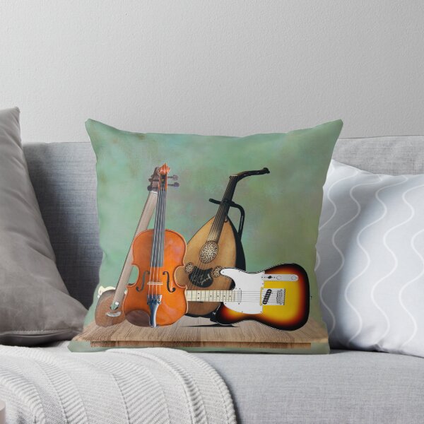 Item preview, String Instruments Violin, Sitar, Electric Guitar & Oud designed and sold by BrightrDayMusicArt.