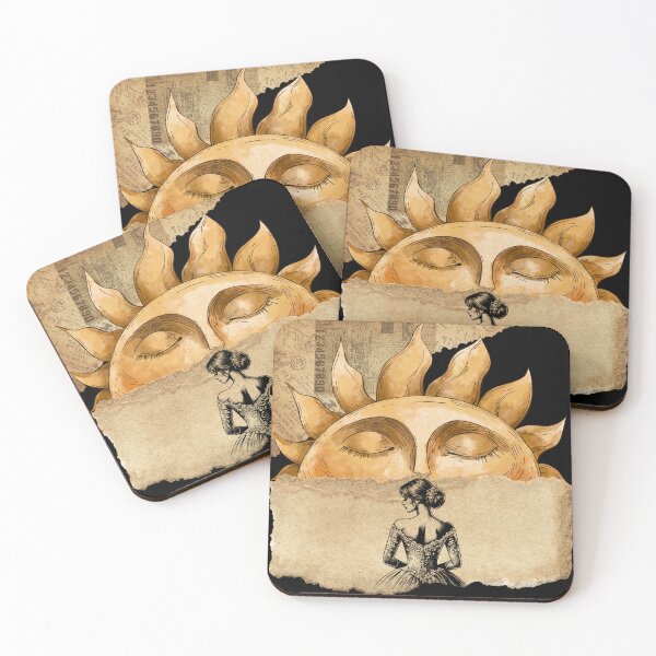 Item preview, SUN AND WOMAN VINTAGE DESIGN designed and sold by asudesign.