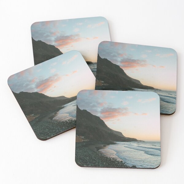 Item preview, Romantic evening atmosphere on the pebble beach designed and sold by rhosbahu.