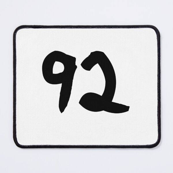Item preview, 92, ninety-two, black, ninja designed and sold by Numbers-Art.