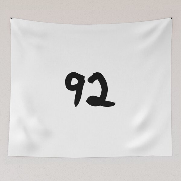 Item preview, 92, ninety-two, black, ninja designed and sold by Numbers-Art.