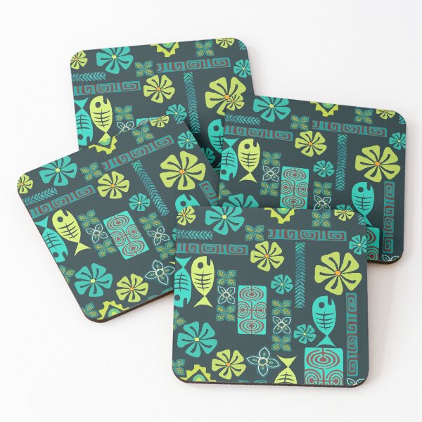 Item preview, Colorful Hawaiian Icons designed and sold by J Marielle Designs.