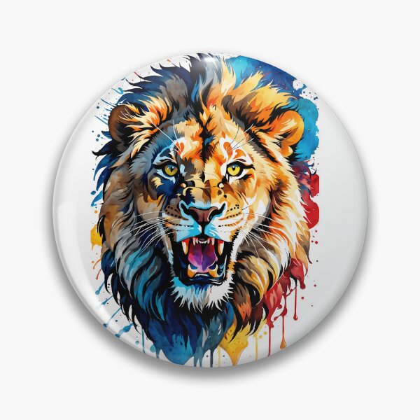 Item preview, Lion Splash! designed and sold by ZartyDesigns.