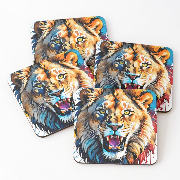 Item preview, Lion Splash! designed and sold by ZartyDesigns.
