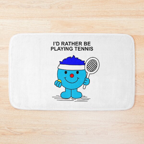 Item preview, Mr Men Id rather be playing tennis designed and sold by Scat the cat.