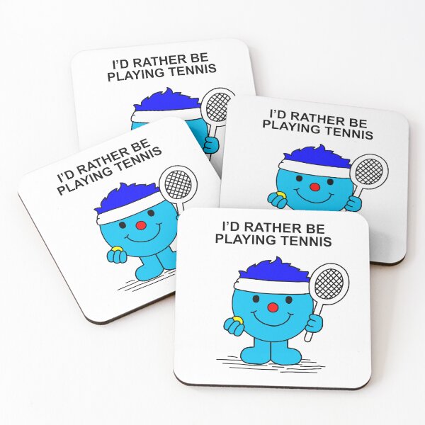 Item preview, Mr Men Id rather be playing tennis designed and sold by Scat the cat.