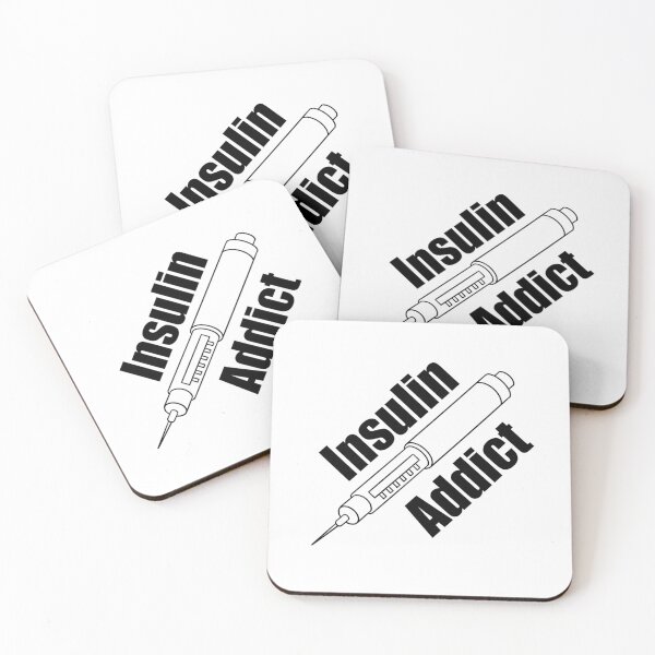 Item preview, I’m diabetic and I’m an insulin addict designed and sold by Animals-by-JB.