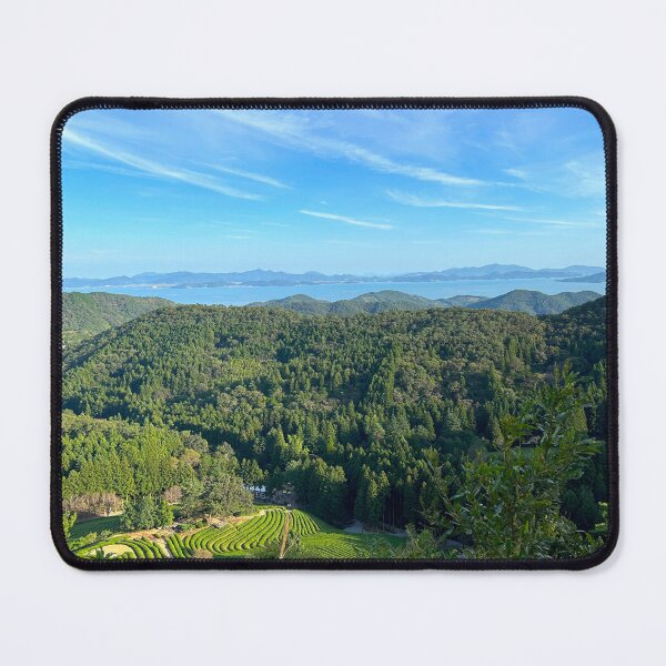 Item preview, The Sea Over Boseong Tea Fields | South Korea Landscape Photography designed and sold by YemmyZImages.
