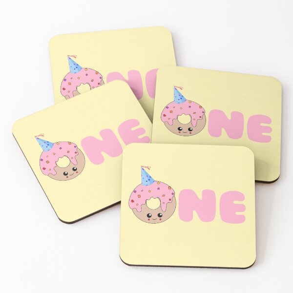 Item preview, Baby girl donut first birthday designed and sold by Fa5ad.
