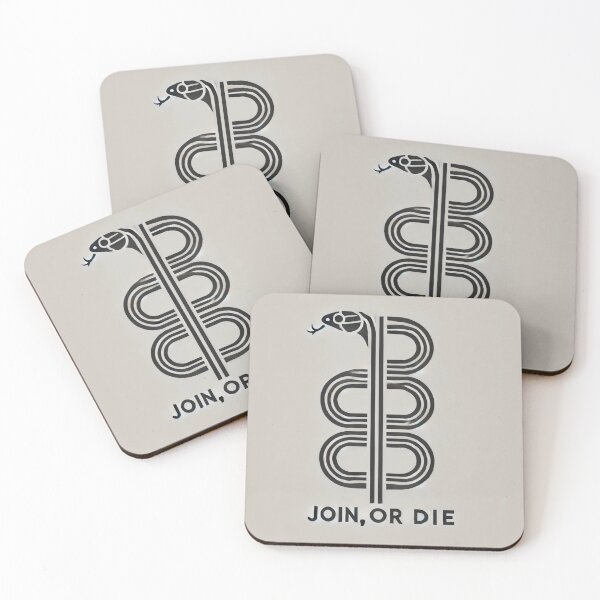 Item preview, Art Deco Join, or Die designed and sold by WzzupCobra.