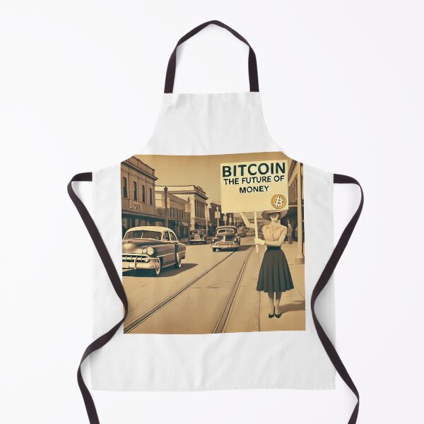 Item preview, Bitcoin the Future of Money Vintage Bitcoin Crypto design designed and sold by NoCompetition.