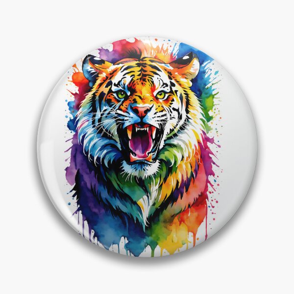 Item preview, Tiger Splash! designed and sold by ZartyDesigns.