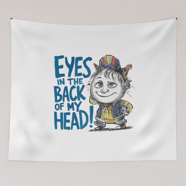 Item preview, Eyes in the back of my Head! No.4 designed and sold by Gentle40Winks.