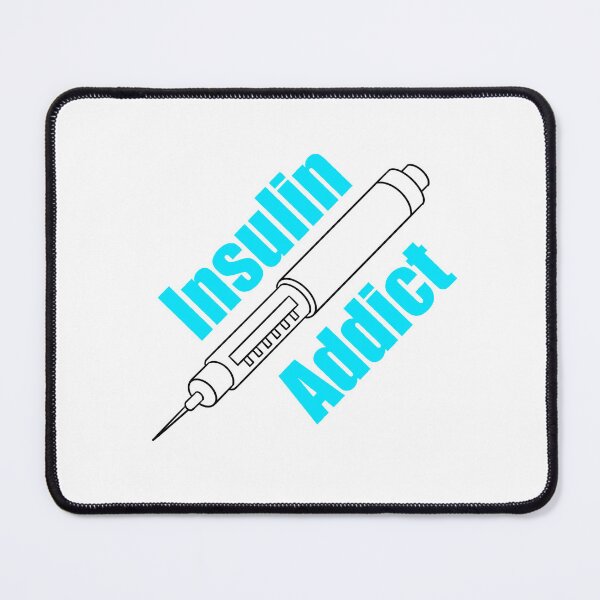 Item preview, I’m diabetic and I’m an insulin addict designed and sold by Animals-by-JB.