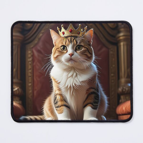 Item preview, Cat with crown designed and sold by PixelParadies.