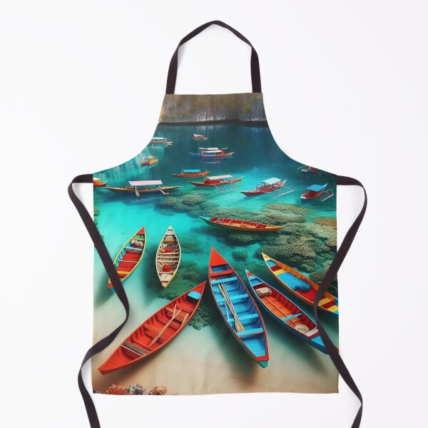Item preview, Vibrant Lake Canoes designed and sold by Fashiospice07.