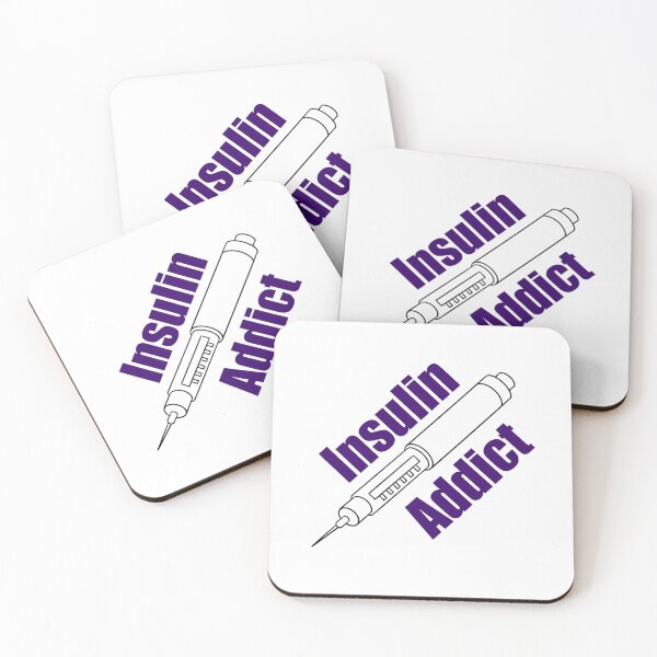 Item preview, I’m diabetic and I’m an insulin addict designed and sold by Animals-by-JB.