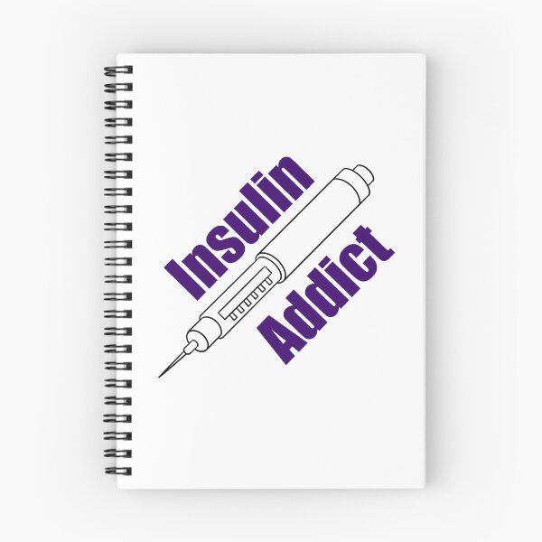Item preview, I’m diabetic and I’m an insulin addict designed and sold by Animals-by-JB.
