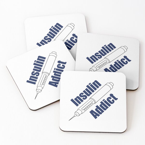 Item preview, I’m diabetic and I’m an insulin addict designed and sold by Animals-by-JB.